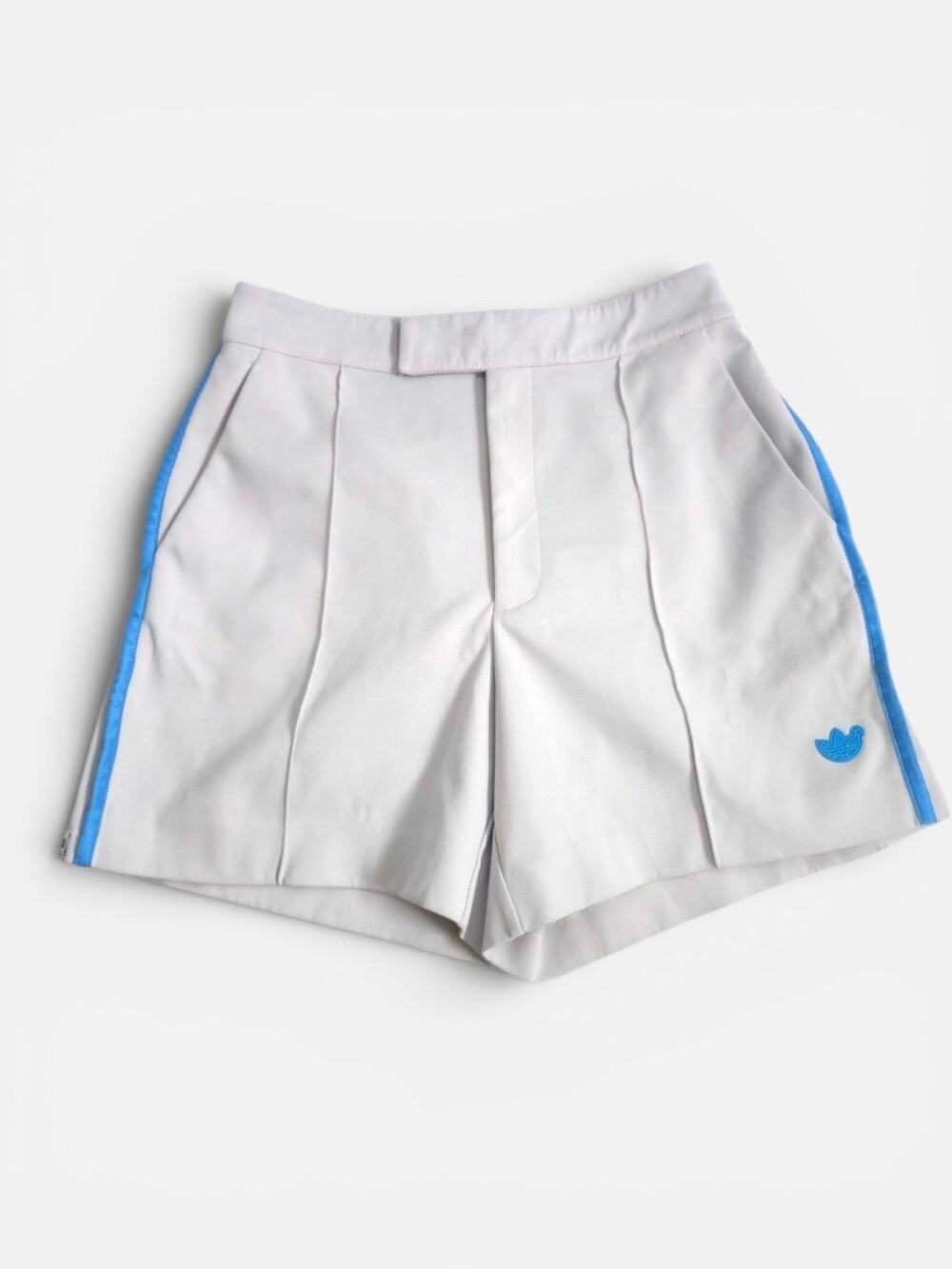 Adidas Originals Blue Version Women's Gray Tennis Shorts Small